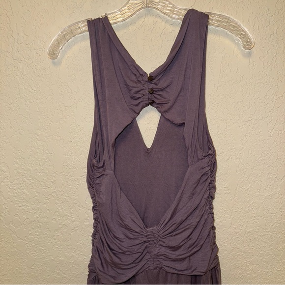 FREE PEOPLE BEACH Kit Open-Back One-Piece in Purple - Picture 6 of 7